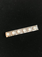 Load image into Gallery viewer, Italian Charm Bracelet, Birthstones, Flower in Rhinestones