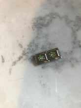 Load image into Gallery viewer, Italian Charm Bracelet, Birthstones, Flower in Rhinestones