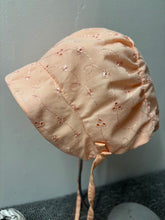 Load image into Gallery viewer, Baby Bonnets, White/Cream, Flat Brim