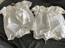 Load image into Gallery viewer, Romper, White Brocade