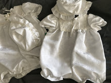 Load image into Gallery viewer, Romper, White Brocade