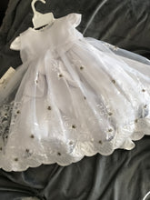 Load image into Gallery viewer, Baby Gown without Coat and Matching Bonnet