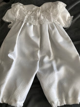 Load image into Gallery viewer, Swiss Dot Baby Romper - Back View