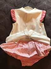 Load image into Gallery viewer, Top and Ruffled Diaper Cover