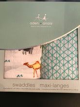 Load image into Gallery viewer, Pre-Washed 2 Pack Swaddles - Aden and Anais