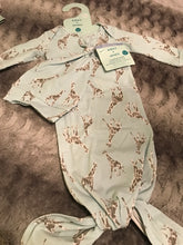 Load image into Gallery viewer, Knit Gown and Cap with Giraffes from Aden and Anais