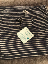 Load image into Gallery viewer, Navy Striped Knit Snuggle - Aden and Anais