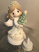 Load image into Gallery viewer, Precious Moments, Angel Tea Light, Vintage