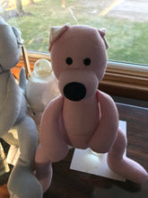 Load image into Gallery viewer, Aden and Anais, Pink Mushy Mates Kangaroo