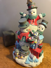 Load image into Gallery viewer, Precious Moments, Christmas, Reindeer, Snowman