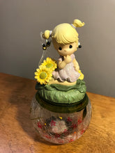 Load image into Gallery viewer, Precious Moments, Fairy w/Butterfly/Sunflower