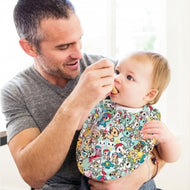 Burp Cloth/Bib, 2 in 1
