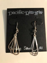 Load image into Gallery viewer, Pacific Rim, Earrings, Sterling Silver
