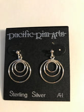 Load image into Gallery viewer, Pacific Rim, Earrings, Sterling Silver
