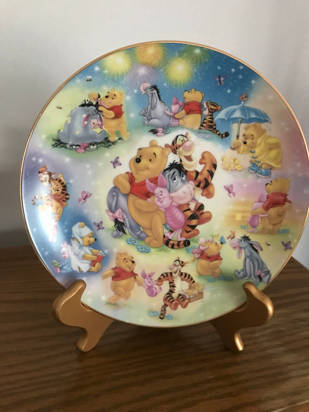 Collector Plate, Forever Friends, Pooh