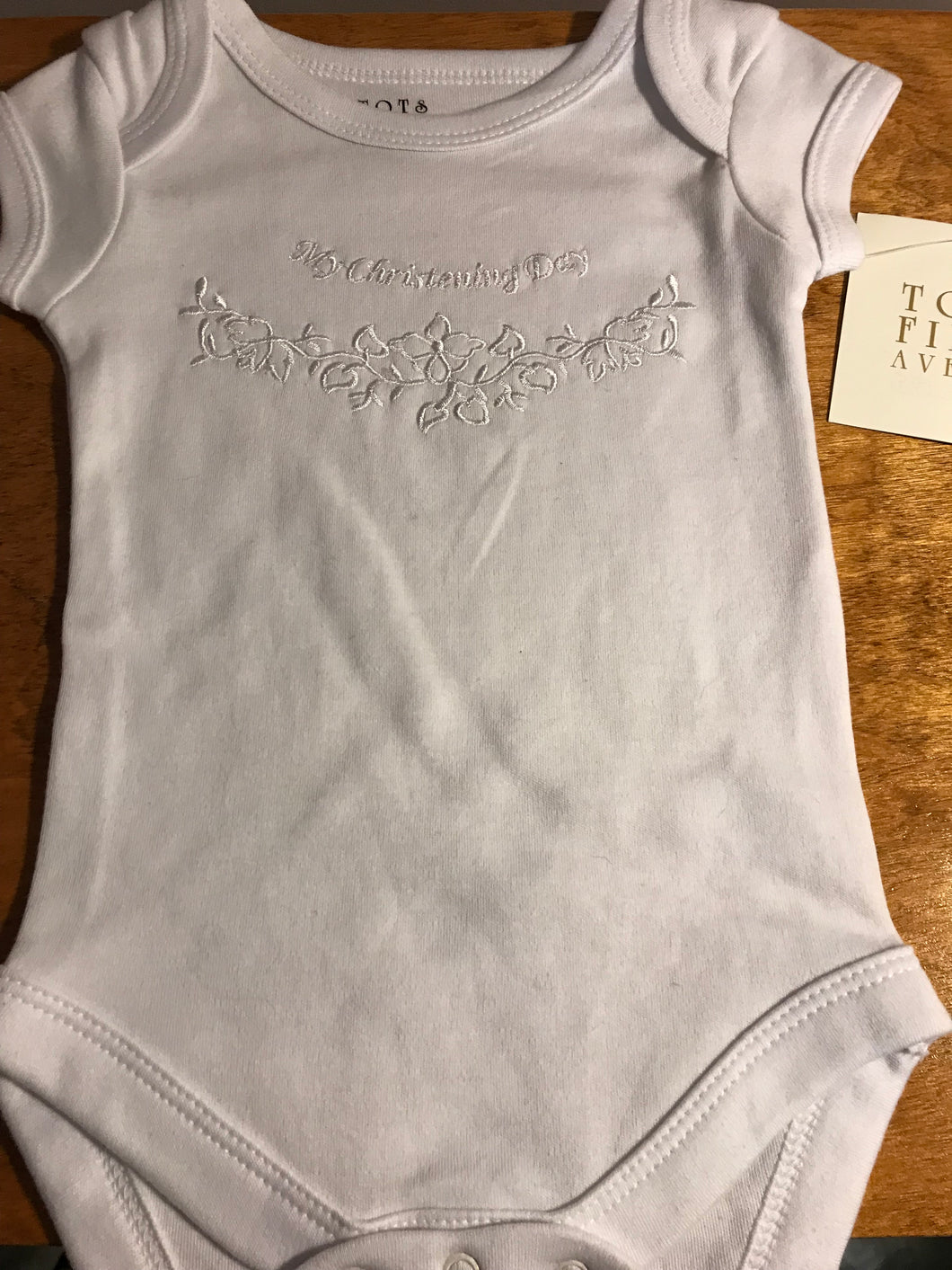 Onesie, My Baptism