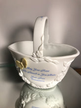 Load image into Gallery viewer, Porcelain, Basket, Plates, Communion, Confirmation
