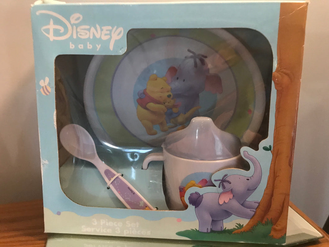 Baby Disney, 3 Piece Dinner Set