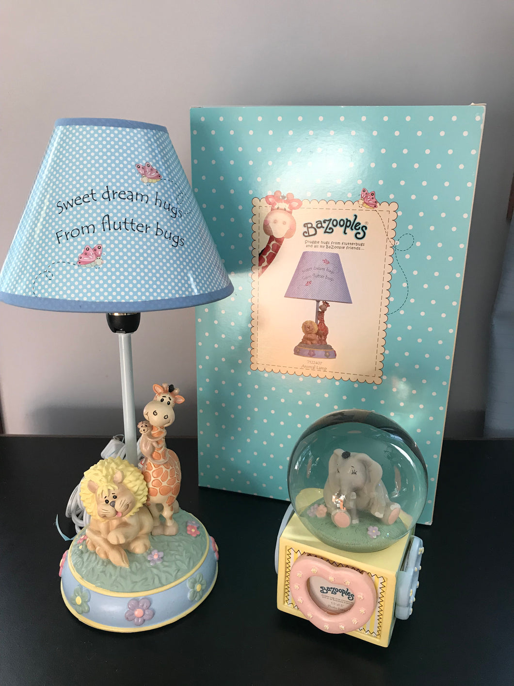 Lamp and Musical, Bazooples, by Precious Moments,