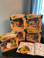 Boyds, Plush Bear, Crayons, Colouring Book
