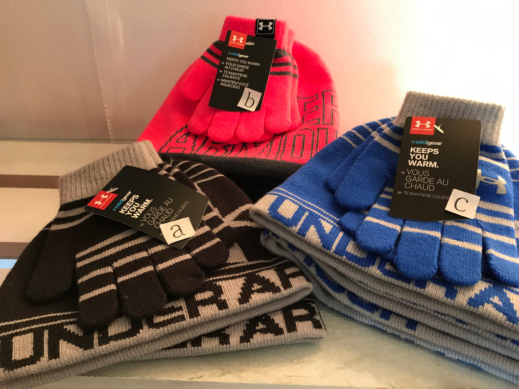 Hats, Beanie and Glove Combo Under Armour