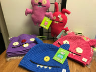 Ugly Doll, Knitted Hats and Dolls