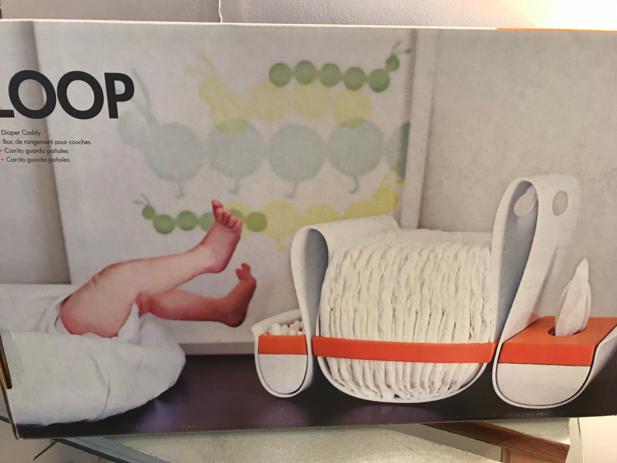 Loop Diaper Caddy from Boon – Dens and Friends