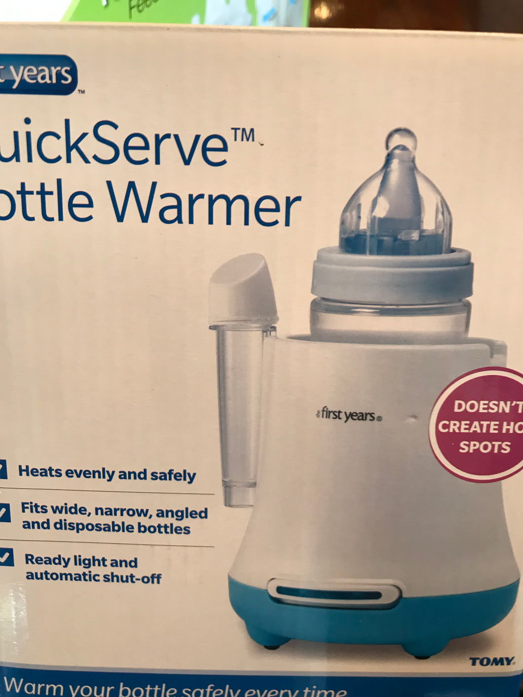 Quick serve bottle store warmer