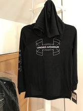 Load image into Gallery viewer, Under Armour, Black Logo Hoodie
