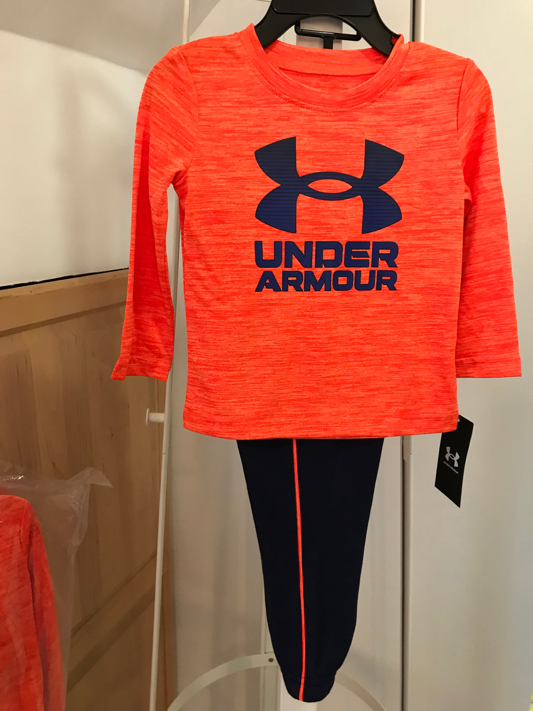 Under Armour, 2 piece Logo, infant boys