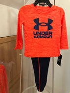 Under Armour, 2 piece Logo, infant boys