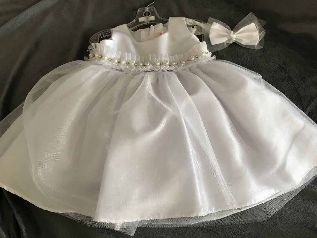 Dress, White,Baby