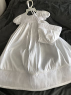 Jolene, Baby Gown and Matching Bonnet