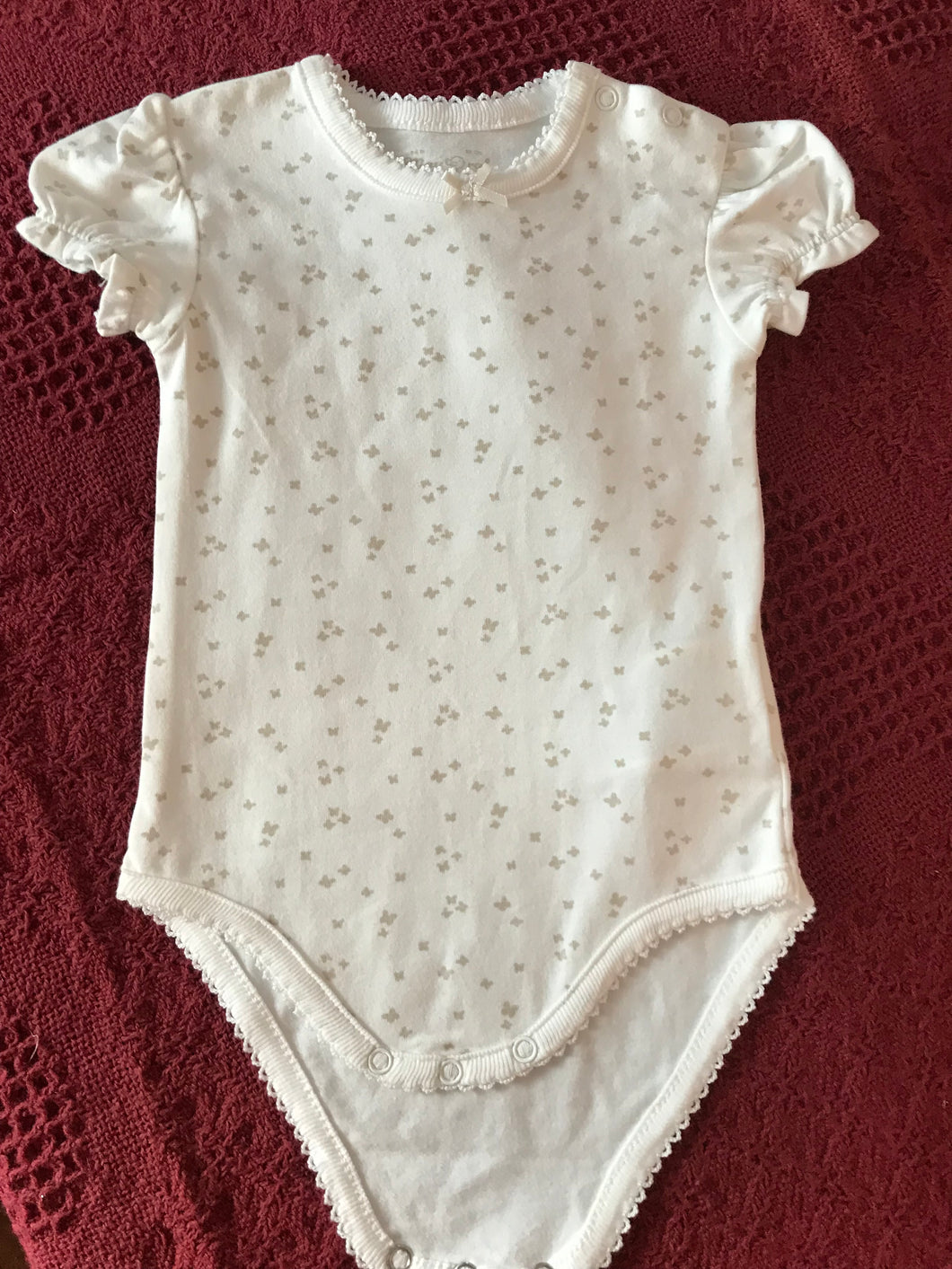 Mayoral, Butterfly Print Bodysuit