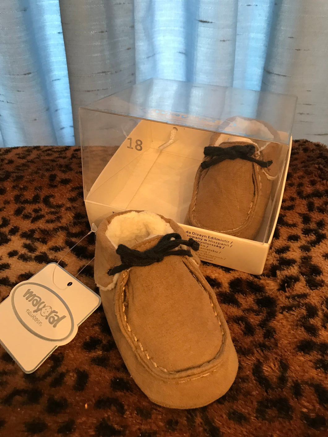 Mayoral, Brown Suede Baby Shoes