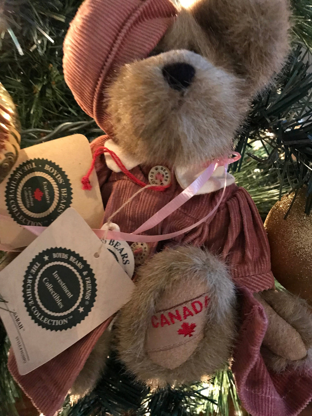 Boyds Bear, Sarah, Vintage