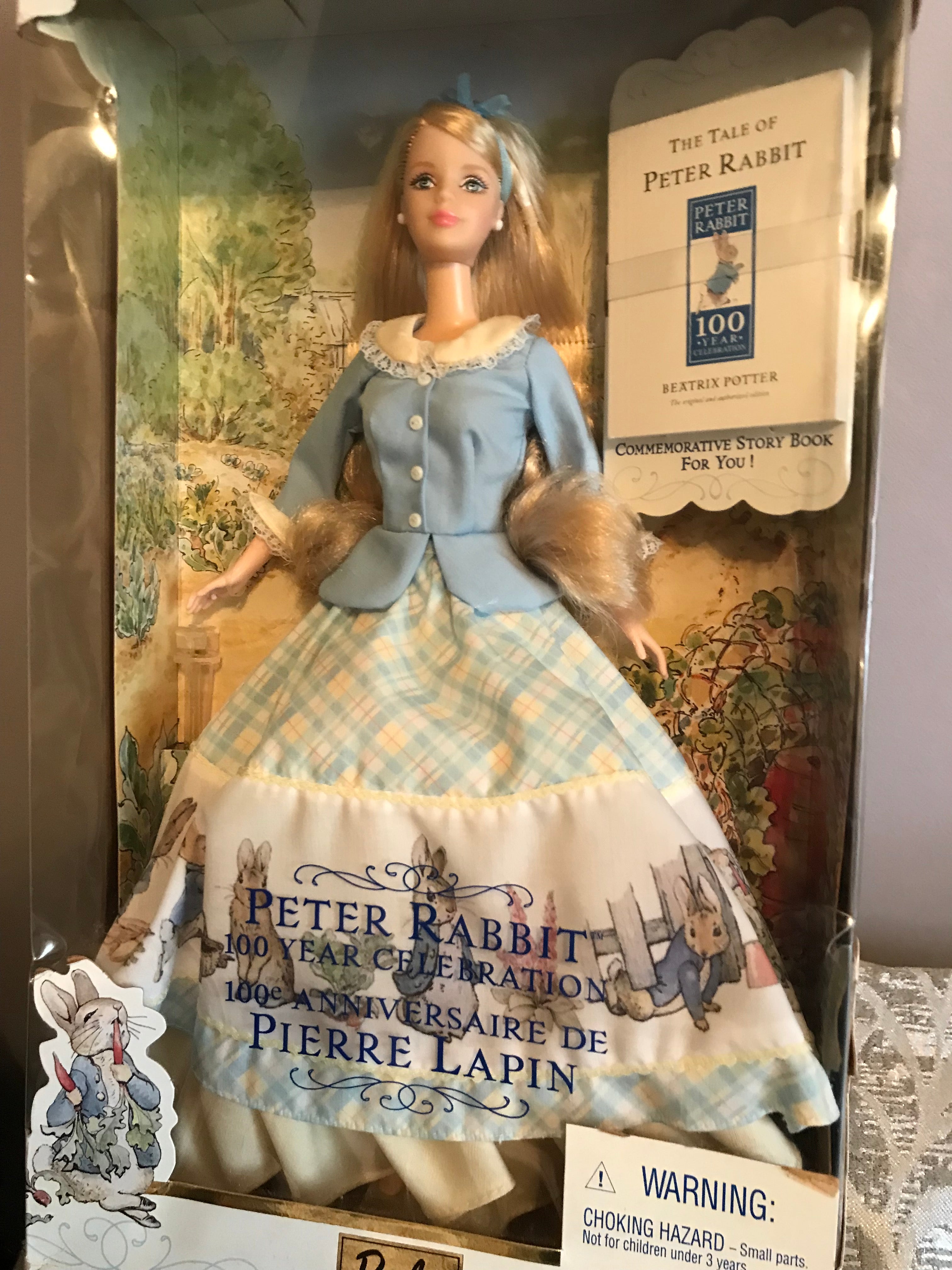 Peter Rabbit 100 years, Barbie Collectible, Vintage – Dens and Friends