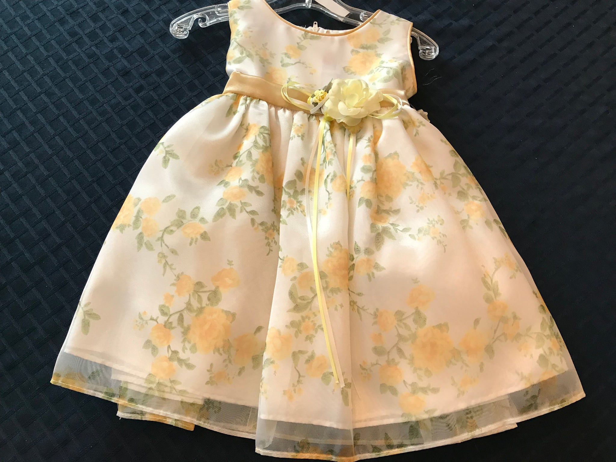 12 month gold dress Toddler Girl 12 Months Bonnie Jean Girls White Gold Christmas Holiday Dress