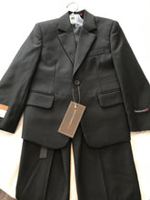 Load image into Gallery viewer, Boys Suits, 2 piece, Black
