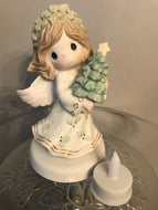 Precious Moments, Angel Tea Light, Vintage