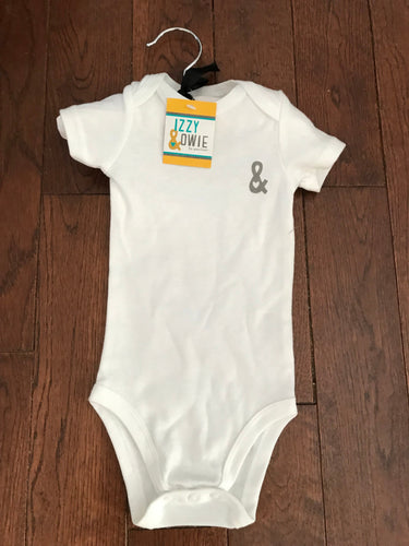 White Issy and Owie Onesie