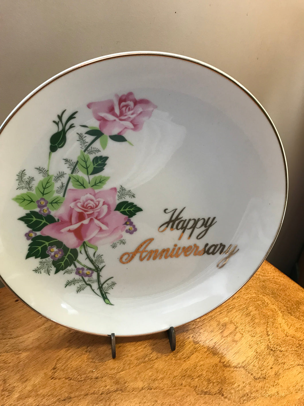 Plate, Happy Anniversary