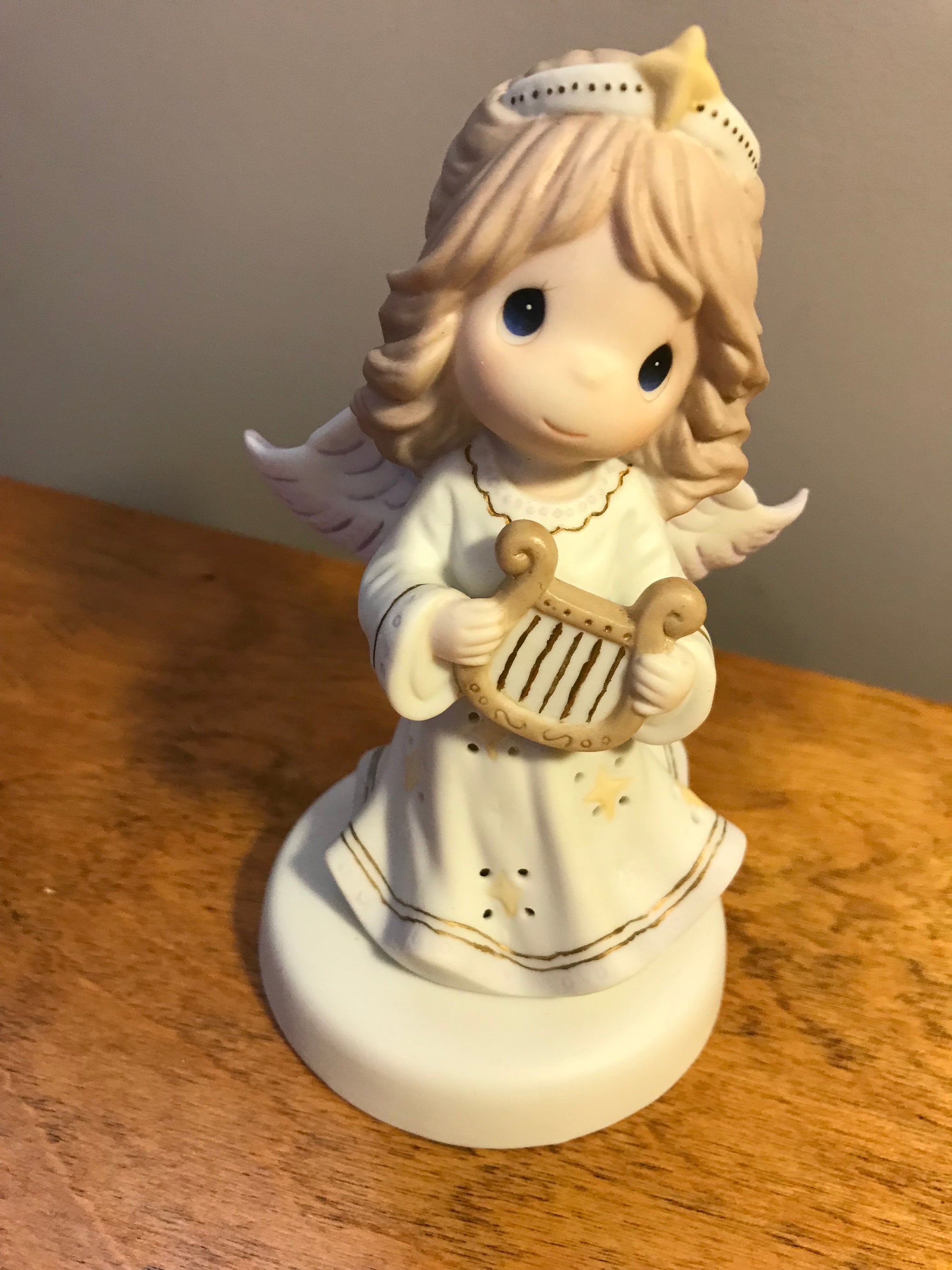 置物 90s  Precious Moments Light fixture Precious Moments, Angel Tea Light, Vintage – Dens and Friends