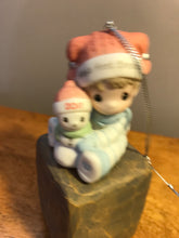 Load image into Gallery viewer, Precious Moments, Baby&#39;s First, Dated Ornaments, Christmas
