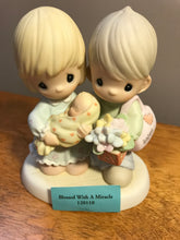 Load image into Gallery viewer, Precious Moments, Birth of a Child, Cake Toppers
