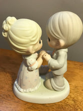 Load image into Gallery viewer, Precious Moments, Wedding, Anniversary, Cake Topper
