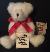 Load image into Gallery viewer, Boyds Bear, Dear Santa, Vintage
